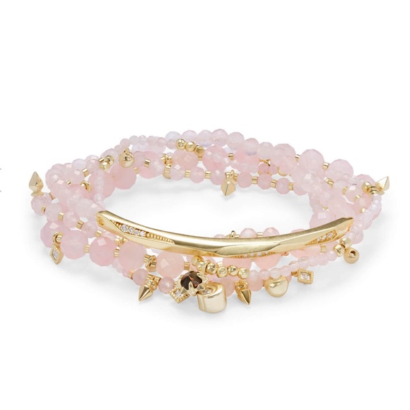 Kendra Scott Jewelry - NWT! Kendra Scott Multilayer Bracelet - Pink💝